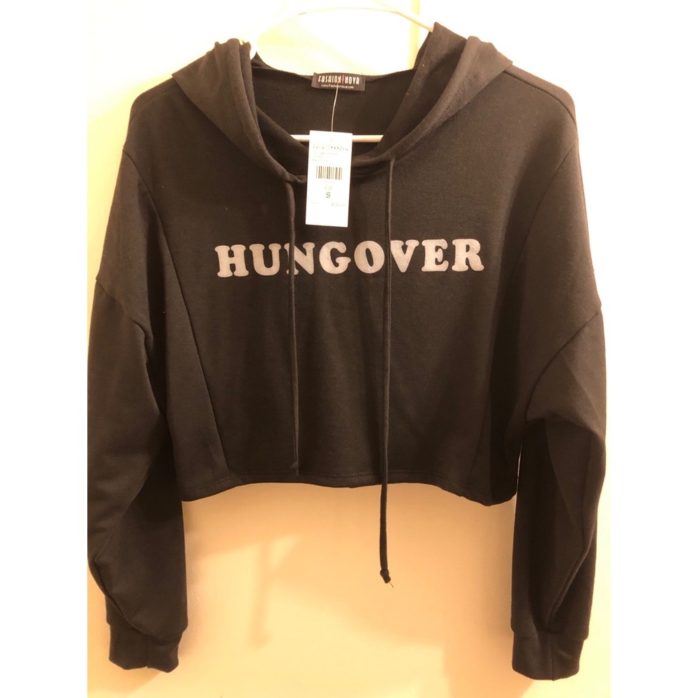 Fashion Nova black crop top